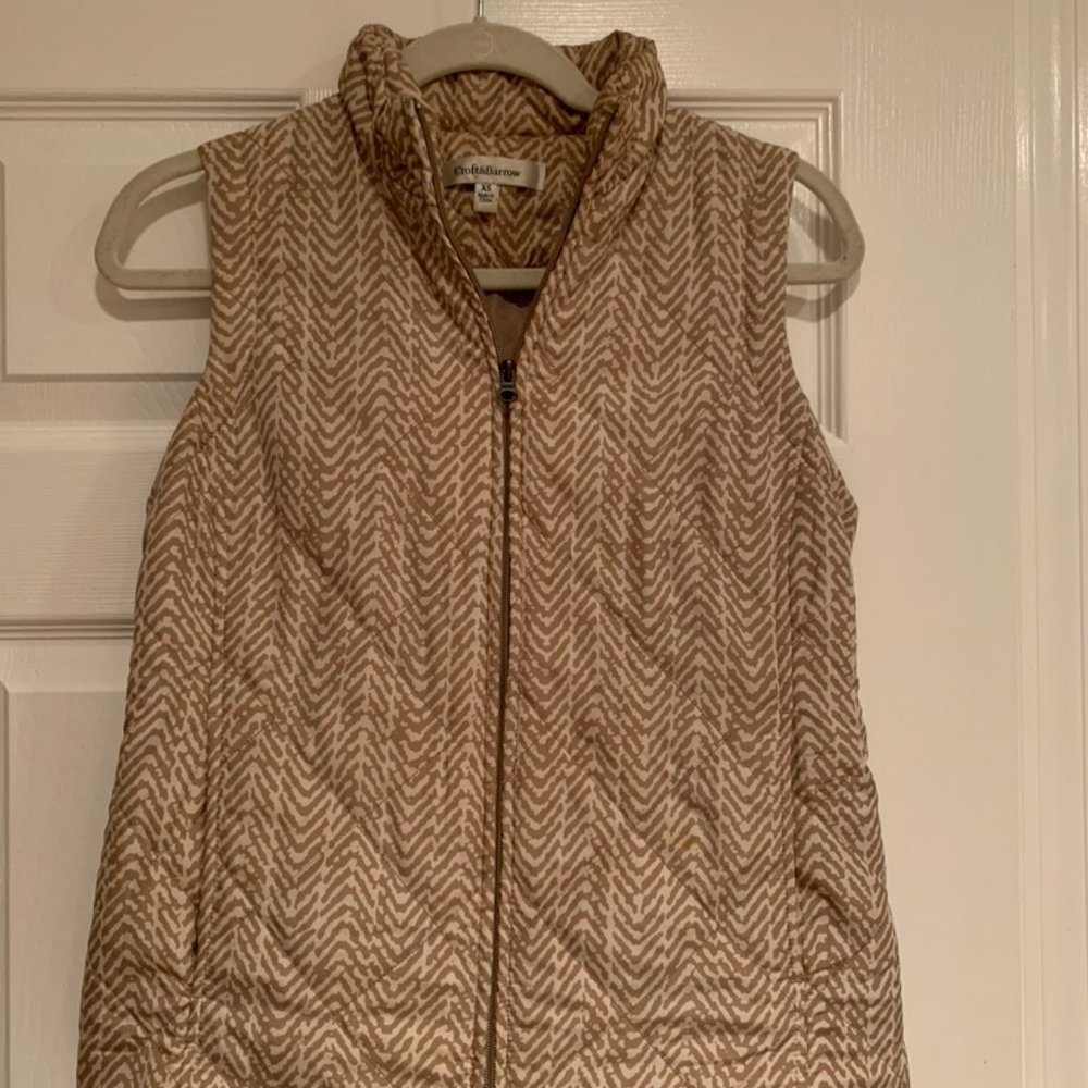 Croft and Barrow Herringbone Vest